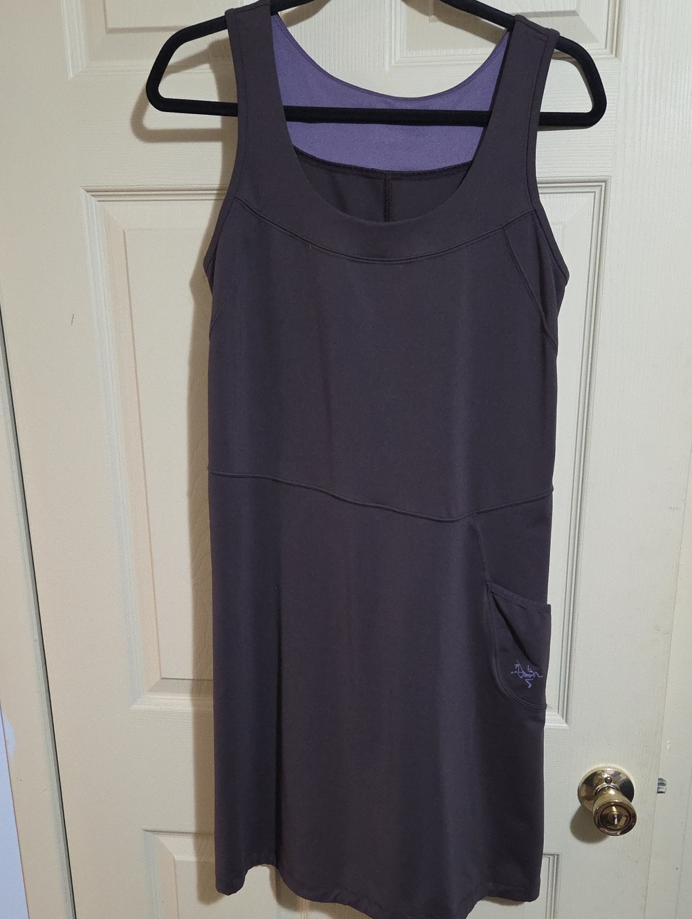 Arc'teryx Plum  Sleeveless Midi Dress